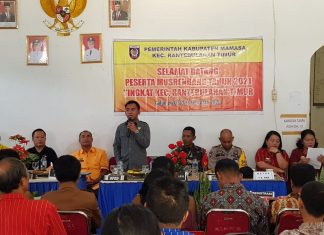 Urun Rembug Kunci Sukses Bangun Desa, Kecamatan, dan Kabupaten Mamasa