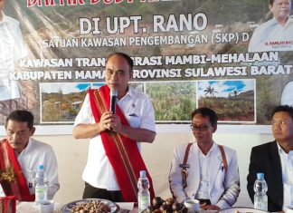Wamen dari Jakarta Janji Poros Mamasa – Toraja Segera Dibangun