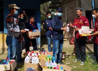 Cegah Corona, DPD Partai Nasdem Mamasa Bagikan Vitamin