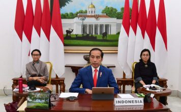 Presiden Jokowi Ikuti KTT LB G20 dari Istana Bogor