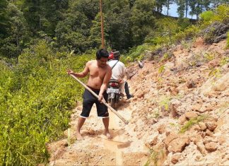 Tidak Ada Hujan, Tiba – Tiba Longsor di Mehalaan
