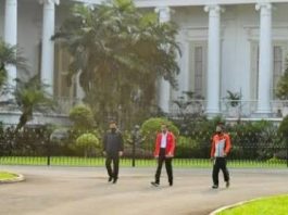 Berolahraga di Istana Bogor, Presiden Ajak Masyarakat Jaga Kesehatan