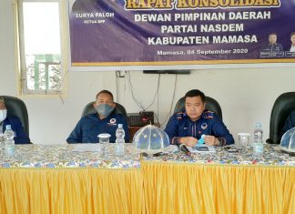 Dari Jakarta, Spirit Robinson Pimpin Nasdem di Mamasa