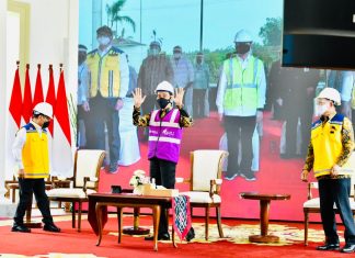 Presiden Jokowi Resmikan Tol Pekanbaru-Dumai Sepanjang 131,5 Kilometer