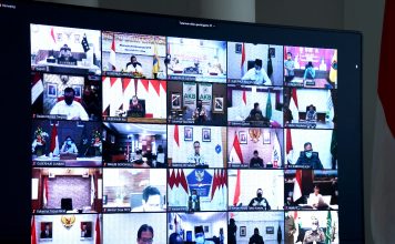 Presiden Kepada para Gubernur: Tetap Fokus Kendalikan Covid-19