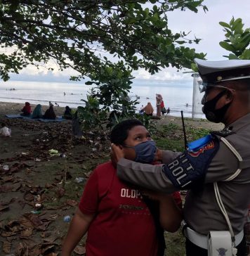 Hari Terakhir Operasi Zebra, Polres Pasangkayu Edukasi Warga Patuhi Prokes