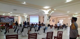 Rekap Final Pilkada di KPUD, Polres Majene Pertebal Pengamanan