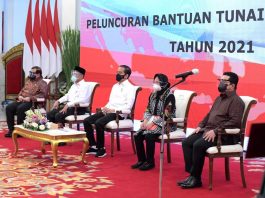 Presiden Jokowi Luncurkan Bantuan Tunai Tahun 2021 se-Indonesia