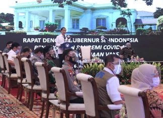 Presiden Jokowi Instruksikan Jalankan Program Vaksinasi Covid-19