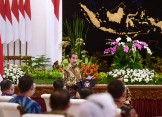 Presiden Jokowi Buka Munas VI Apeksi Secara Virtual di Istana Negara