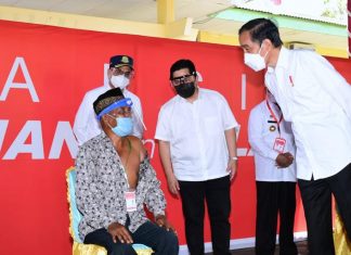 Presiden Jokowi Pastikan Distribusi Vaksin Merata Hingga ke Pelosok