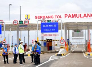 Presiden Jokowi Resmikan Dua Tol Sekaligus di Tangsel