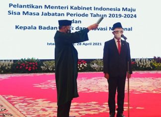 Penggabungan Kementerian Sekaligus Pelantikan Menteri Baru