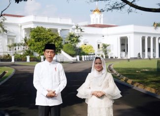 Presiden Jokowi dan Ibu Negara Sampaikan Ucapan Hari Raya Idulfitri 1442 H