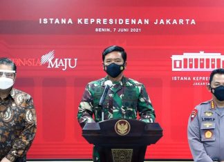 Perkembangan Kasus Aktif Covid-19 Terkendali