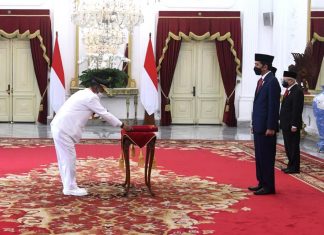 Presiden Lantik Gubernur dan Wakil Gubernur Sulawesi Tengah Masa Jabatan 2021-2024