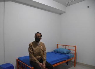 Presiden Tinjau Kesiapan Rusun Pasar Rumput untuk Isolasi Pasien Covid-19