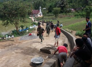 TMMD Telusur Pelosok Negeri Bangun Rakyat Merata, Mamasa Bangga