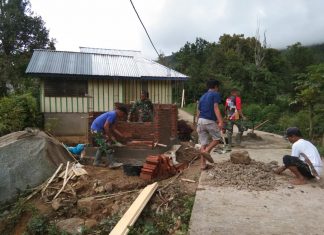 TMMD ke-112 Kodim 1428/Mamasa, Bagai Durian Runtuh di Desa Banea
