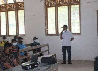Pemdes Banea Ramaikan Giat Sosial TMMD ke-112