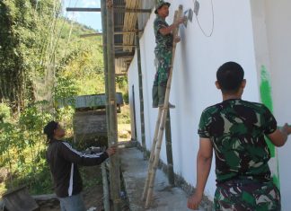 Rehab Rumah Ibadah, Bukti Nyata TMMD 112 Mamasa Solider