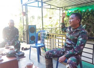 Di Lokasi TMMD, Dandim Mamasa Puji Keluhuran Budaya Mamasa