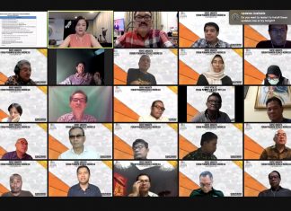 Rapat Forum Pemimpin Redaksi Media Nasional di Indonesia