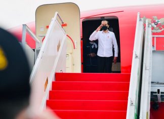 Kunker ke Jatim, Presiden Tinjau Vaksinasi dan Resmikan Bendungan