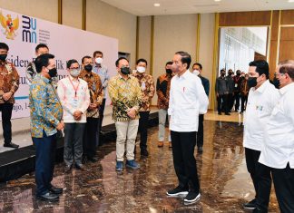 Wujudkan BUMN Go Global, Presiden Minta Adaptasi Teknologi Secepatnya