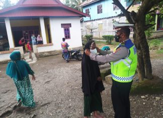 Polres Pasangkayu Laksanakan KRYD Guna Antisipasi Penularan Covid-19