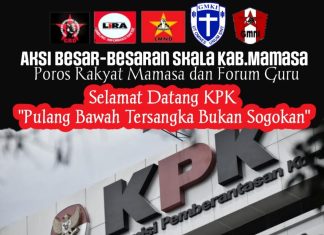 Masyarakat Mamasa Kembali Aksi dan Tuntut KPK