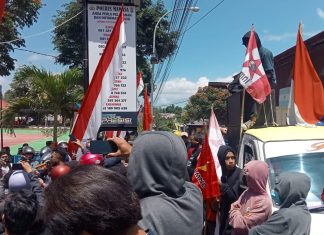 Poros Rakyat Bersatu Mamasa Kembali Turun Demo