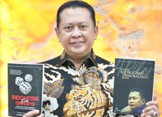 Peluncuran 2 Buku Bamsoet, Ketua MPR RI