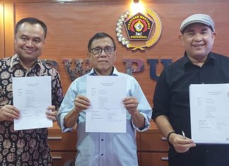 Hendry Ch Bangun Umumkan Pengurus PWI Periode 2023-2028
