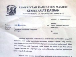 Pemkab Mamuju Setuju ABM-Enny Deklarasi di Mamuju