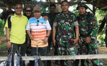 Kodim Polman Latih Pewarta Bidik Lubang