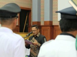 Irwan Pababari Lantik 519 Pejabat Baru di Mamuju