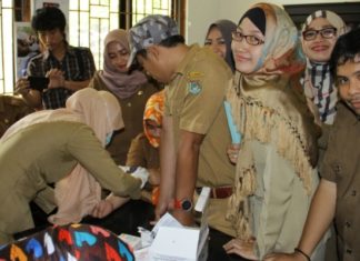Tes HIV/AIDS Star di Kantor Bupati Mamuju