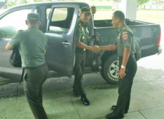 Tim Srenad Tinjau Pembangunan Korem 142 dan Kodim Matra