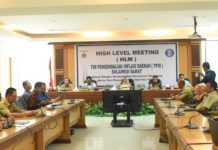 Ibu Wagub Sulbar Pimpin Rapat HLM-TPID