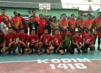 Turnamen Voli Dandim Mamuju Cup, Tim Garuda Jaya Taklukan G One