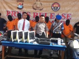 Polres Mamuju Tangkap Pencuri Motor dan Hiasan