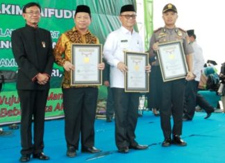Berkat 7.768 Santri, Mamuju Raih MURI Lagi