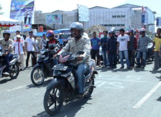 Sambut HUT RI, Permata Gelar Lomba Ketangkasan Bermotor