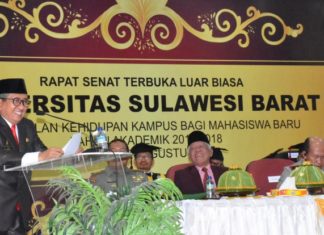 ABM Hadiri Rapat Senat Terbuka Luar Biasa Unsulbar