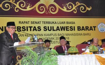 ABM Hadiri Rapat Senat Terbuka Luar Biasa Unsulbar