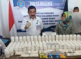 Sulbar ‘Diserbu’ Obat Terlarang Daftar G