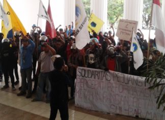Demo Aliansi Demi Petani, Disambut Hamzah Wakili Pemerintah