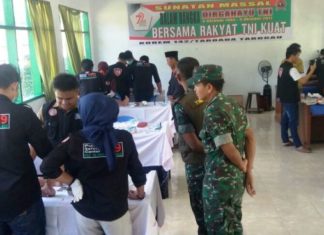 Sambut HUT TNI ke-72, Korem 142 Tatag Gelar Sunnat Gratis