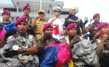 Kasal TNI AL Hadiri Peresmian Pangkalan TNI AL Kelas C Mamuju